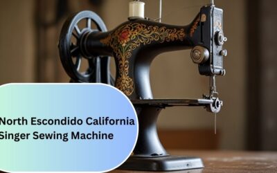 616 North Escondido California Singer Sewing Machine