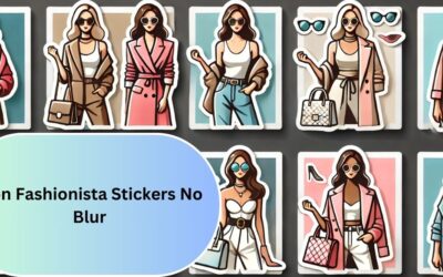 Icon Fashionista Stickers No Blur