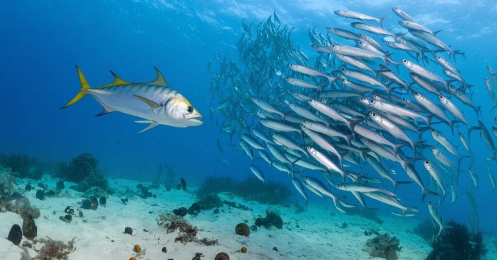 Do Slender Yellowtail Kingfish Eat Sea Snails?