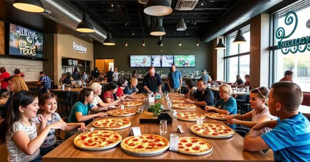 The Pieology Dining Experience